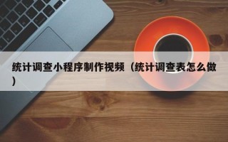 馆陶统计调查小程序制作视频（统计调查表怎么做）