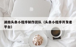 馆陶湖南头条小程序制作团队（头条小程序开发者平台）
